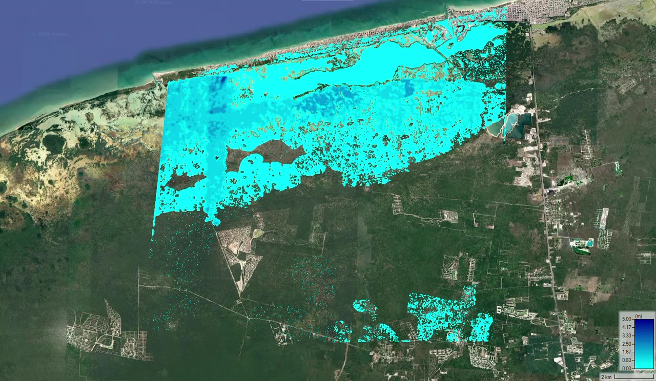 Mapa de inundación 2D